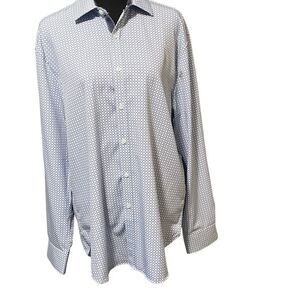 Society Of Threads Men’s Slim Fit Button Up L/S Shirt